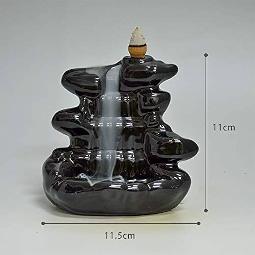 OGOODLE 香炉 緑釉セラミック香炉 中国香アクセサリー 多機能